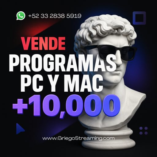 Programas PC y MAC | +10,000
